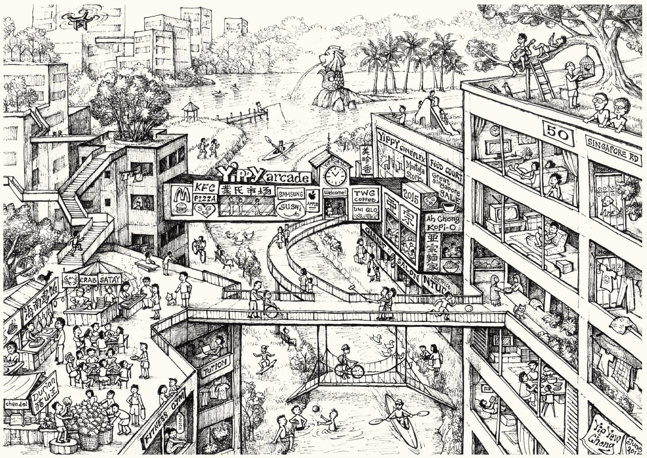 Dreams of the Singapore River – Art + Travel of YC