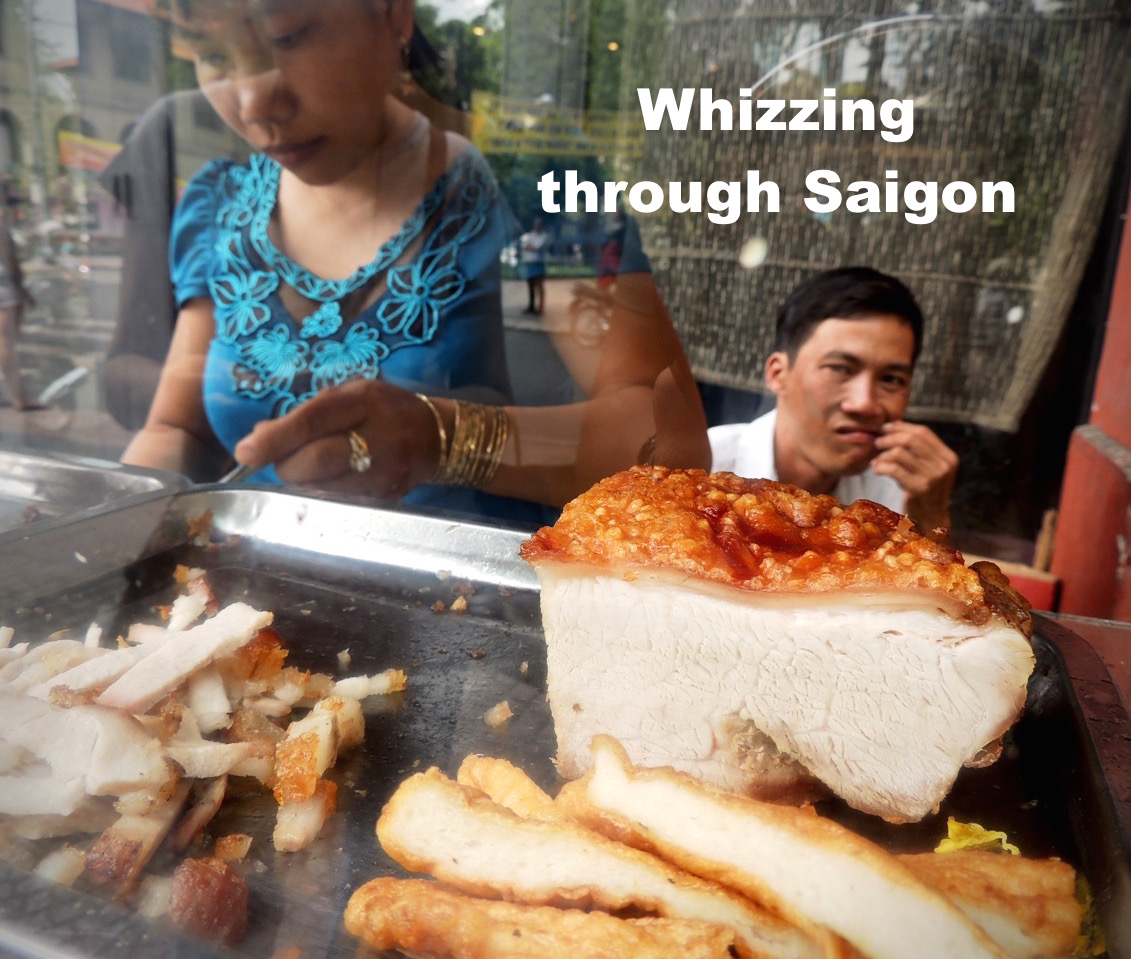 Whizzing through Saigon