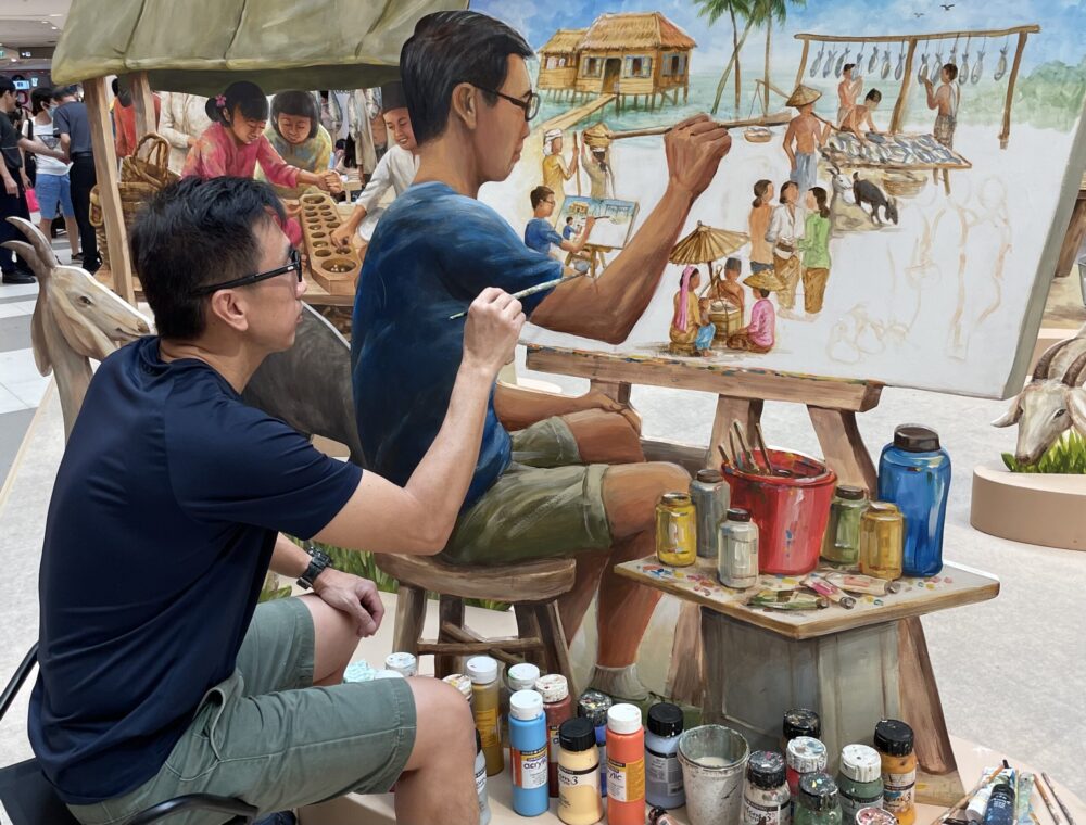 A Stroll in the Painting